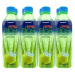 Iberia Aloe Vera Drink with Pure Aloe Pulp， Variety， (Pack of 8) 2 x Original， 2 x Mango， 2 x Pineapple， 2 x Strawberry